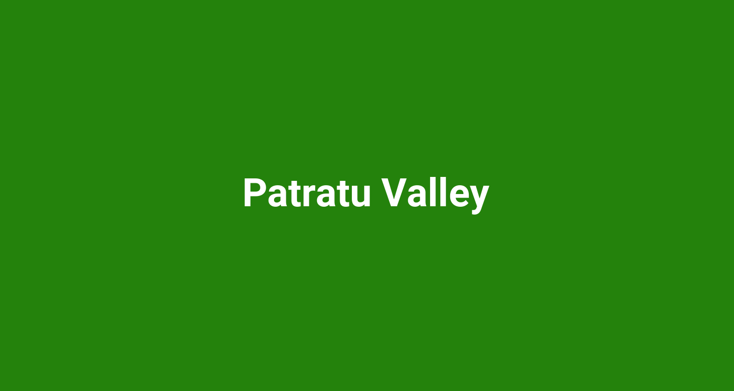 Patratu Valley