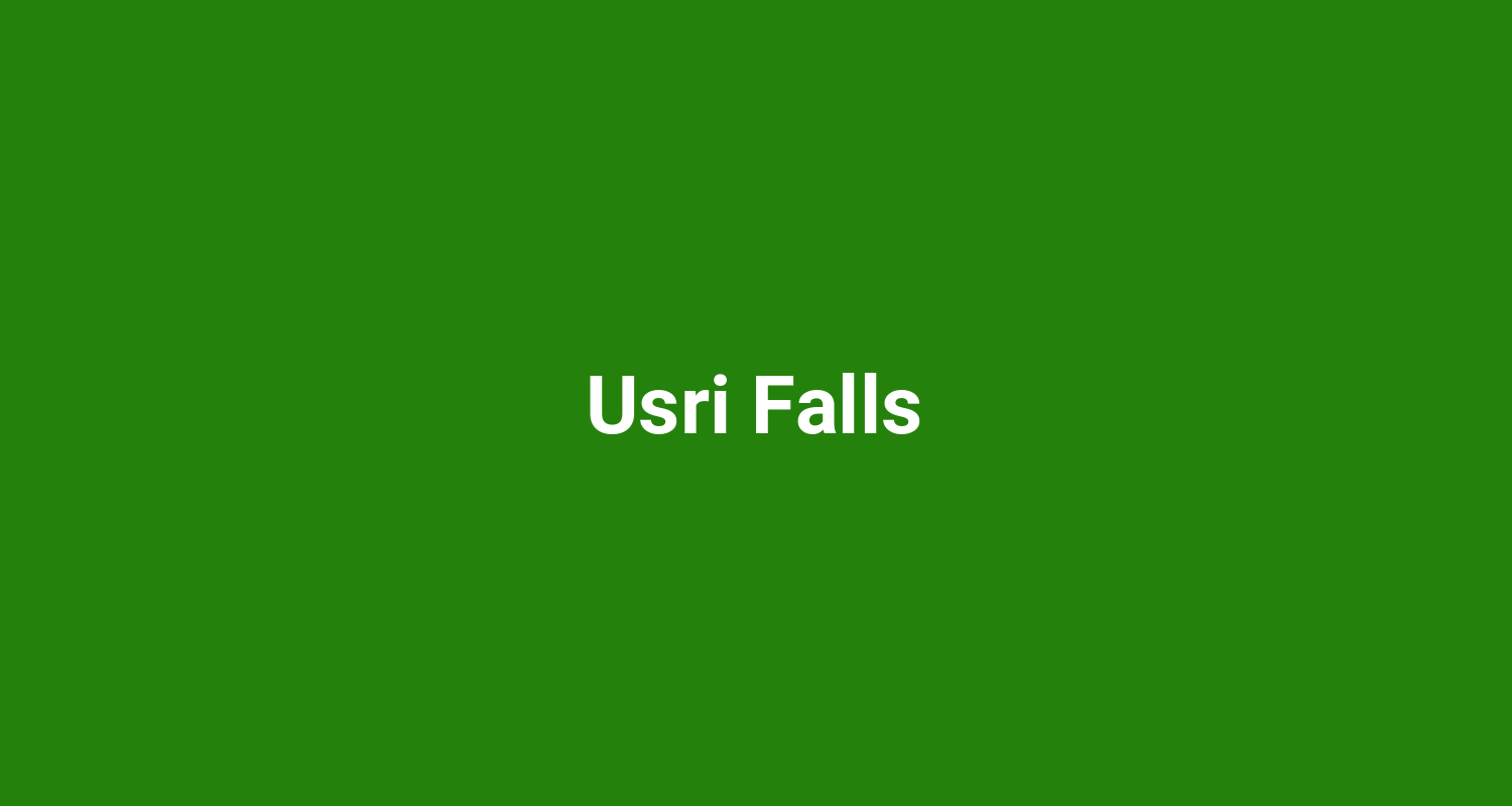 Usri Falls
