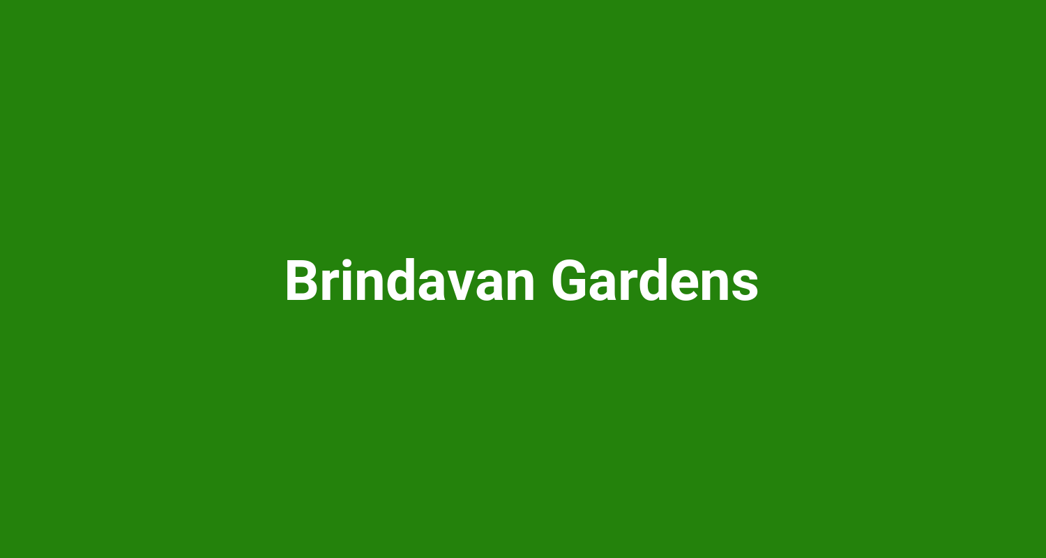 Brindavan Gardens