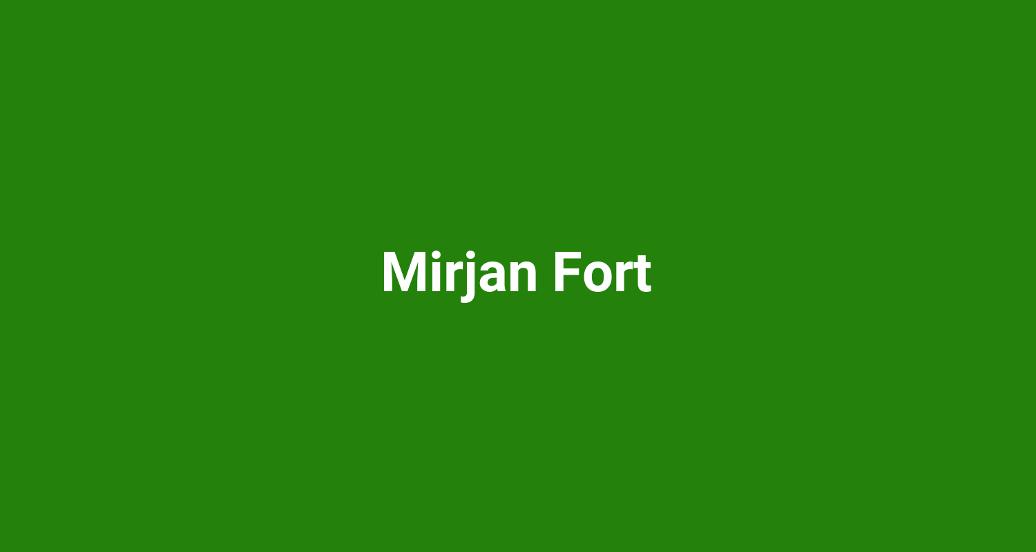 Mirjan Fort