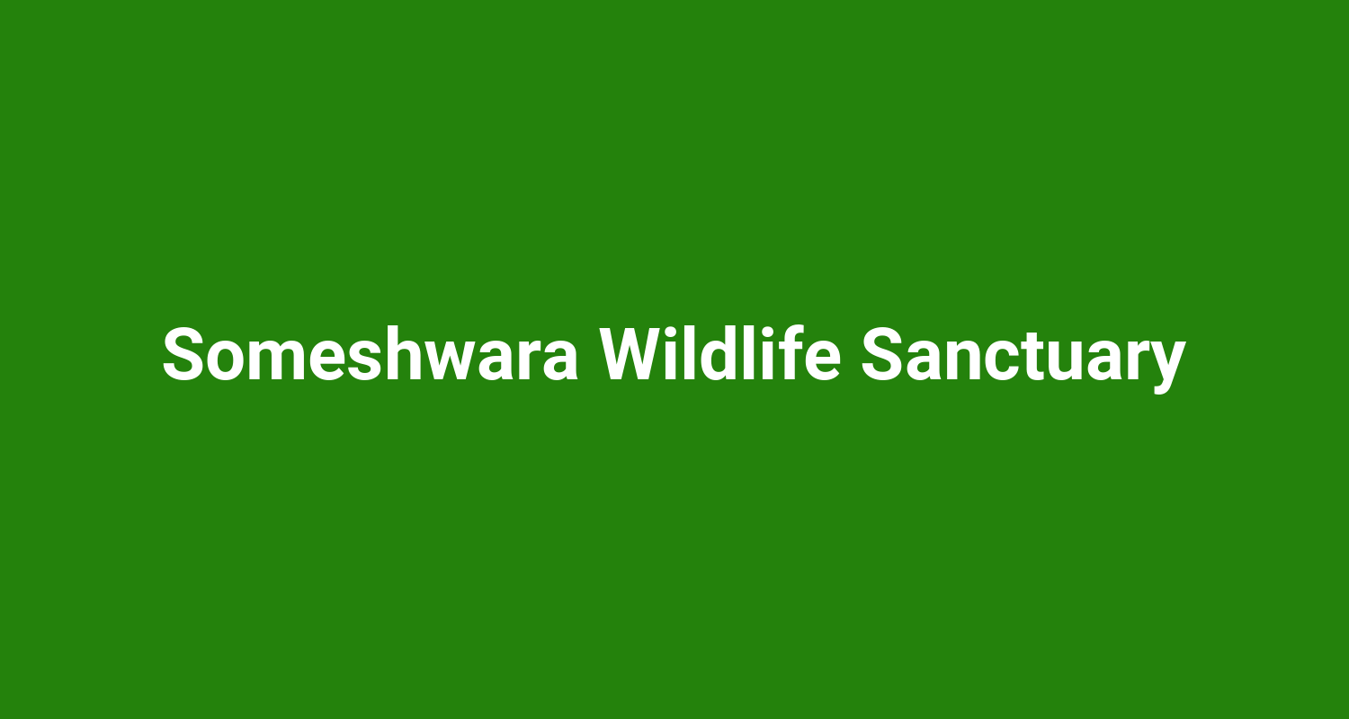 Someshwara Wildlife Sanctuary