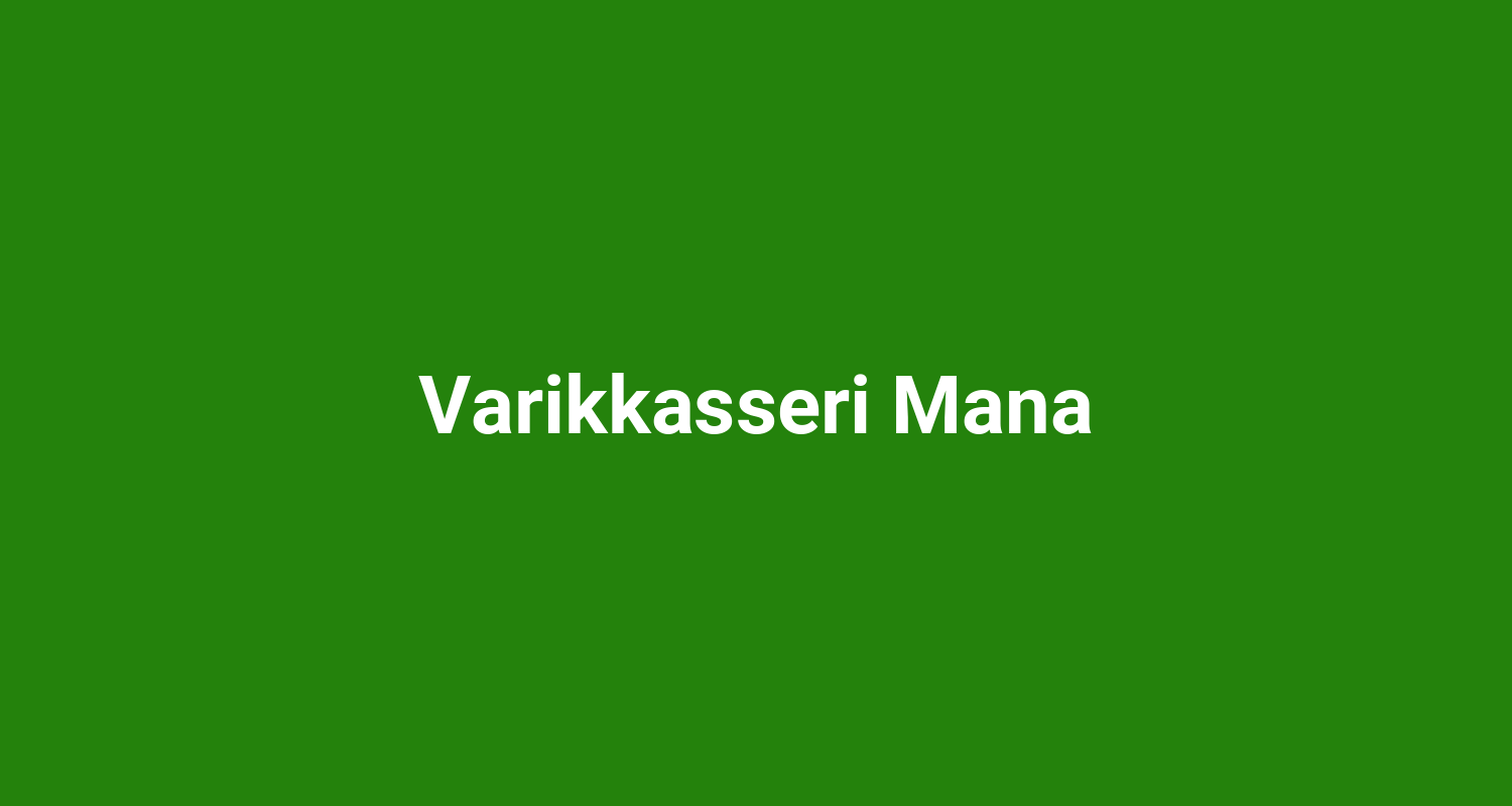 Varikkasseri Mana