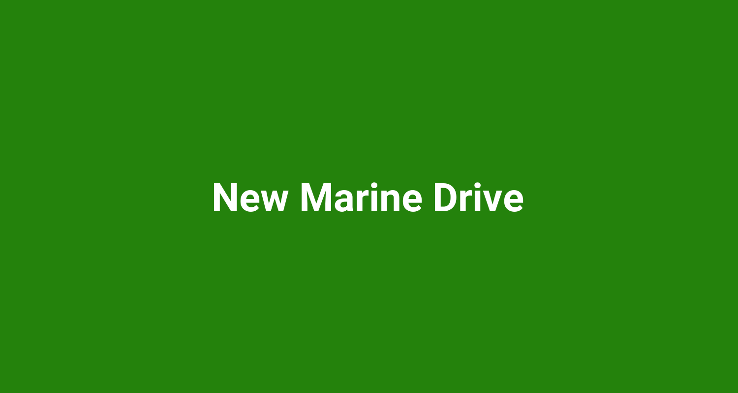New Marine Drive