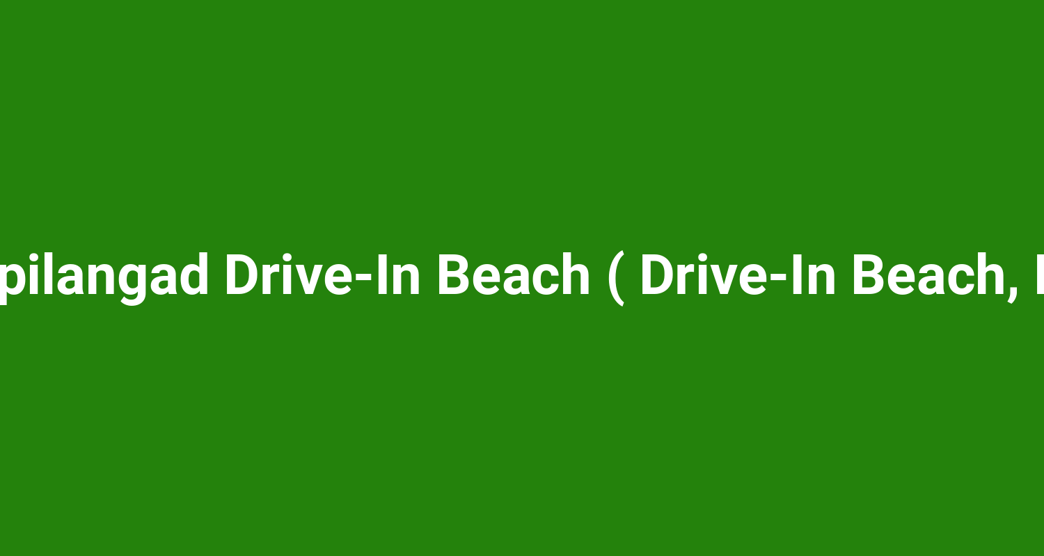 Muzhappilangad Drive‑In Beach ( Drive‑In Beach, Kannur )