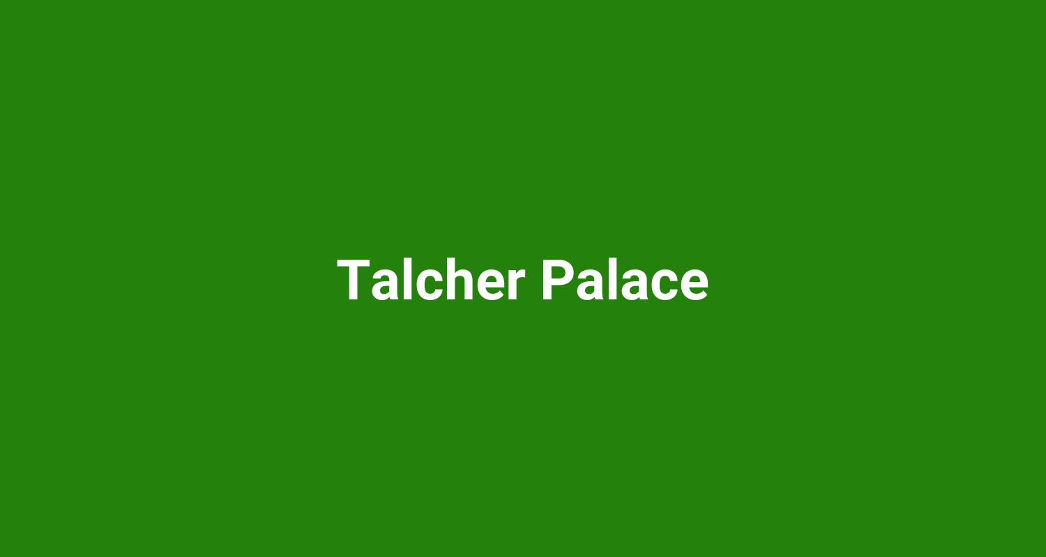 Talcher Palace