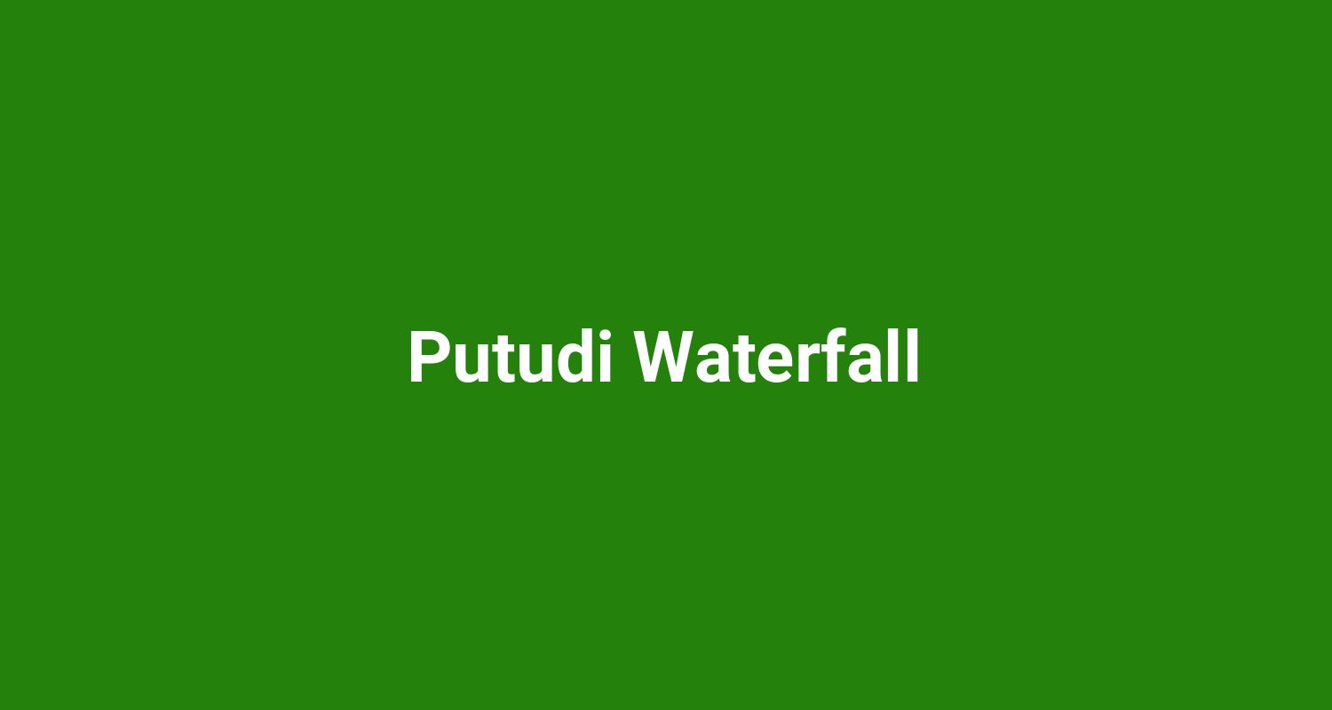 Putudi Waterfall