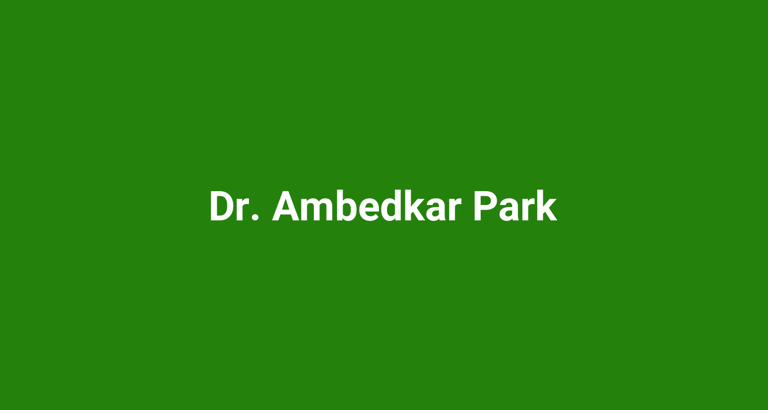 Dr. Ambedkar Park