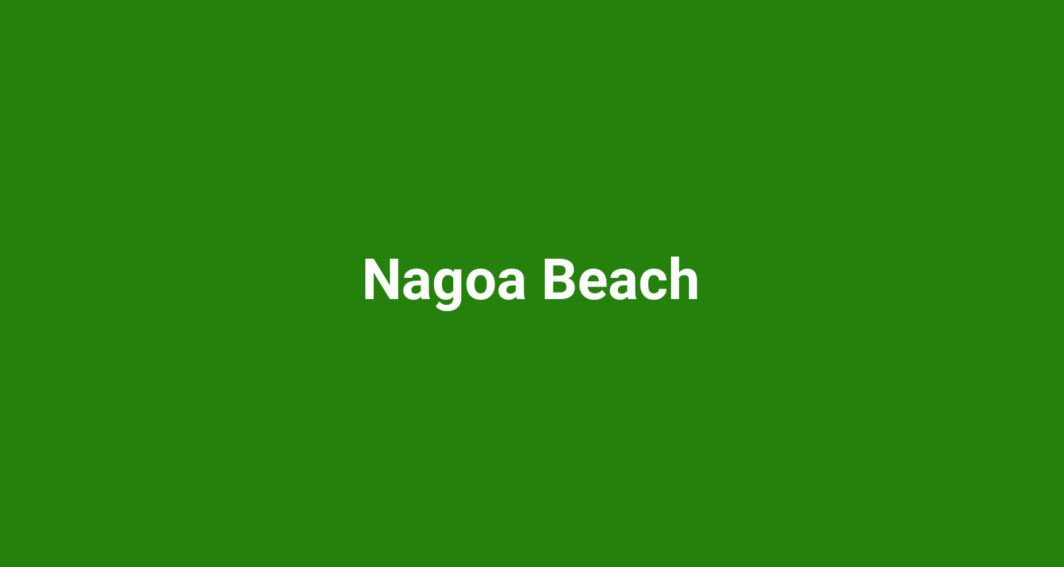 Nagoa Beach