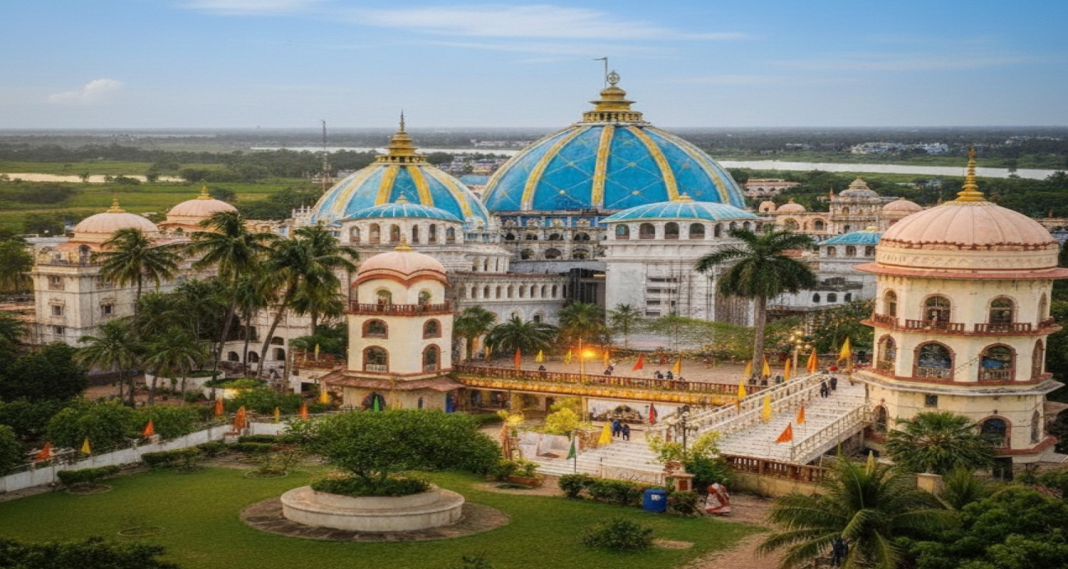 Temple Of The Vedic Planetarium Iskcon Mayapur Chandrodaya Mandir