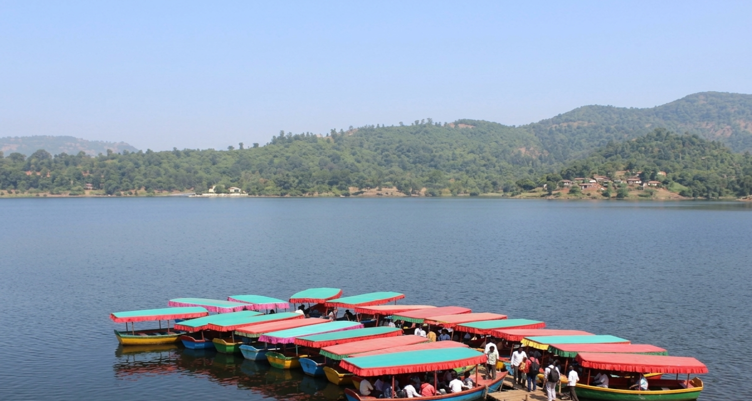 Dudhani Lake  -  Boating Point